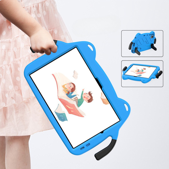 Детский чехол для Xiaomi Redmi Pad SE 11" / Huawei MatePad 11 2021 / DOOGEE T30 Pro / Lenovo Tab M11, синий