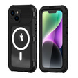 IP68 Водонепроницаемый чехол для iPhone 14, SHELLBOX MagSafe, чёрный