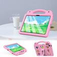 Детский чехол для Lenovo Tab TB311FU, Cute Patterns, с подставкой, розовый
