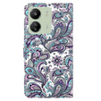 Откидной чехол для Xiaomi Redmi 13C / Poco C65, Wallet, Flowers