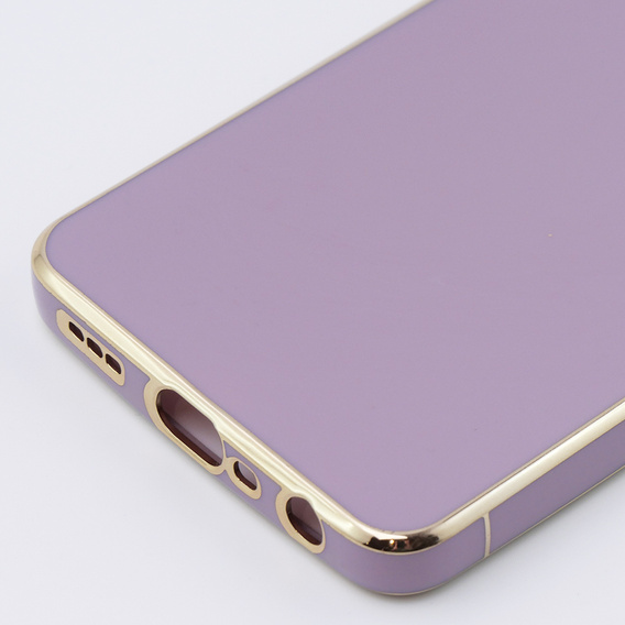 Чохол для Oppo A58 4G, Glamour CamShield, фіолетовий