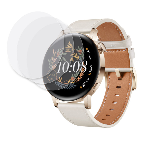 3x Гидрогелевая фольга ERBORD для Huawei Watch GT 3 42mm
