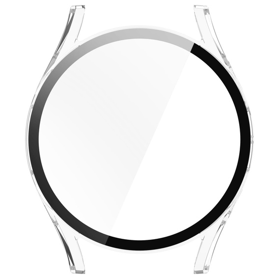 Чехол со встроенным стеклом для Samsung Galaxy Watch6 40 мм, прозрачный