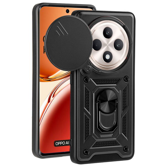 Чохол NOX Camera Slide Oppo Reno 12FS / Oppo Reno 12F, CamShield Slide, чорний