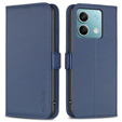 Откидной чехол для Xiaomi Redmi Note 13 5G, BINFEN Wallet, синий