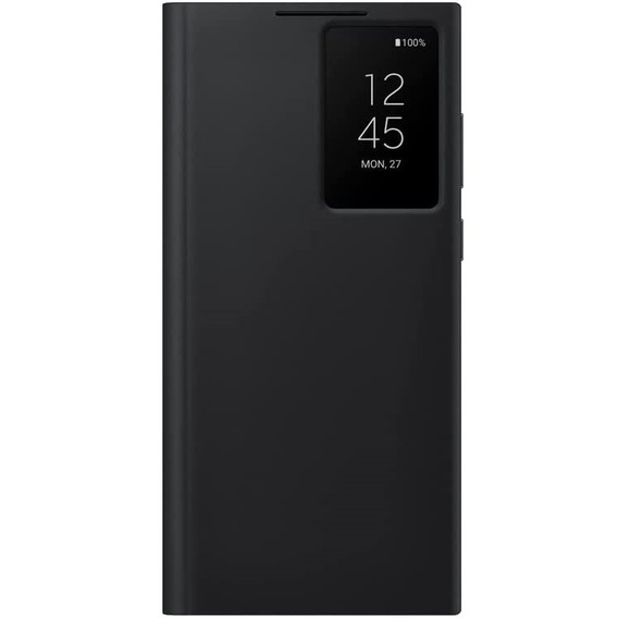 Оригінальний чохол Samsung для Galaxy S23 Ultra, S View Wallet Cover, чорний