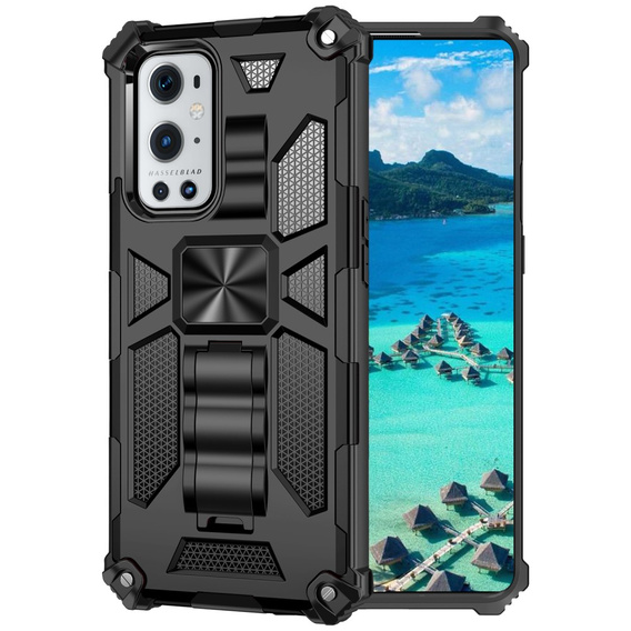 Чoхол до OnePlus 9 Pro, Armor Kickstand, чорний