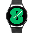 Металический браслет с чехлом для часов Samsung Galaxy Watch 4 40mm, Black