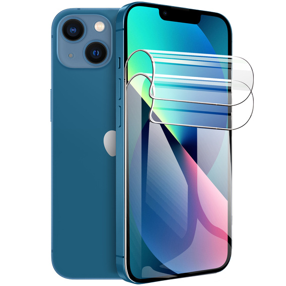 2x Гідрогелева плівка для iPhone 15 Pro Max, ERBORD Hydrogel Foil