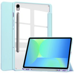 Чехол для Samsung Galaxy Tab S10 FE+ Plus, Smartcase Hybrid, с местом для стилуса, синий