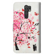 Etui Flexi Book do Xiaomi Redmi 9, Flower Tree
