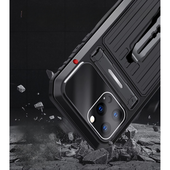 Чохол для iPhone 13 Pro, Armor Kickstand, броньований, з підставкою, чорний