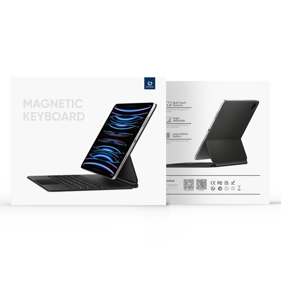 Чехол-клавиатура Dux Ducis Bluetooth для Samsung Galaxy Tab S10 Ultra / S9 Ultra / S8 Ultra