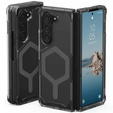 Чoхол Urban Armor Gear до Galaxy Z Fold 5 5G, Plyo MagSafe, прозорий / сірий