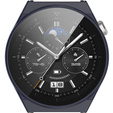 Силіконовий футляр із вбудованим захисним склом до Huawei Watch GT 3 Pro 46mm, Dark Blue
