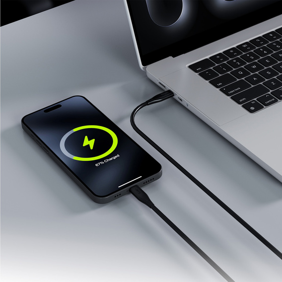 Адаптер HOCO - USB-C TYPE-C на Lightning, Black