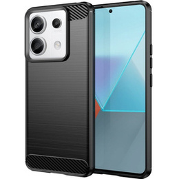Чехол до Xiaomi Redmi Note 13 Pro 5G, Carbon, чёрный
