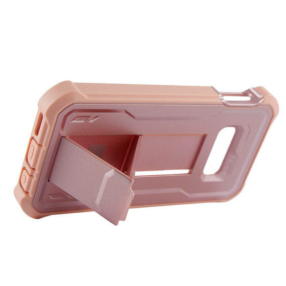 Бронированный чехол для Samsung Galaxy S10e, Dexnor Full Body, розовый rose gold