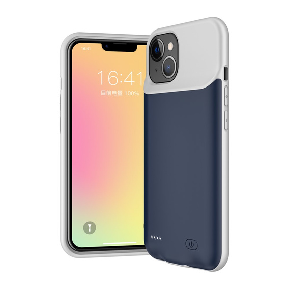 Чехол с батареей 6000mAh до iPhone 13 Mini, Black