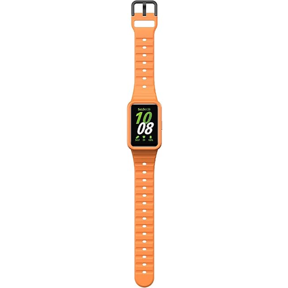 Силиконовый ремешок с чехлом для Samsung Galaxy Fit 3