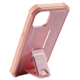 Бронированный чехол для iPhone 13 / 14, Dexnor Full Body, розовый rose gold
