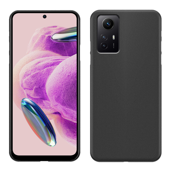 Тонкий чохол до Xiaomi Redmi Note 12S, Slim, чорний
