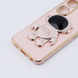 Чoхол до Oppo A98 5G, Astronaut, рожевий