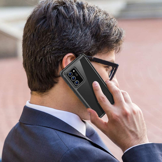 Чехол для Samsung Galaxy Note 20 Ultra, Shockproof, с пленкой, синий