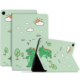 Чохол-обкладинка для Samsung Galaxy Tab A9+, walking dinosaur