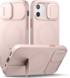 Чехол для iPhone 12 / 12 Pro, Suritch Shockproof, для MagSafe, розовый