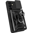 Чехол NOX Camera Slide Samsung Galaxy S24 FE, CamShield Slide, чёрный