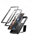 Бронированный чехол для Samsung Galaxy S23 Ultra, Dexnor Full Body (Two Frames), чёрный