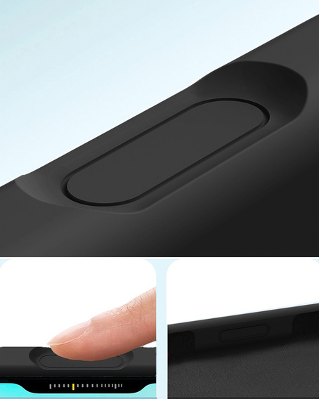 Силиконовый чехол для iPhone 17 Pro, для MagSafe, противоударный, черный