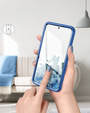 Чехол до Samsung Galaxy S22, Suritch Full Body Cosmos, синий