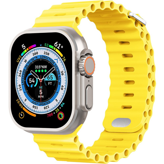 Силіконовий ремінець Apple Watch Ultra 49mm, Black