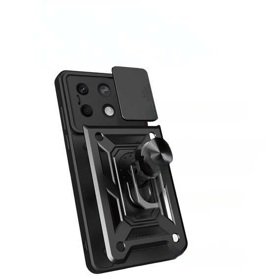 Чохол NOX Camera Slide Xiaomi Redmi Note 13 5G, CamShield Slide, чорний