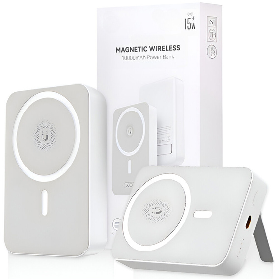 Магнітний Power Bank 10000mAh 20W для MagSafe для iPhone 12/13/14/15/16/17 Pro/Plus/Max