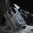 Чохол для Samsung Galaxy S24 FE, Military MagSafe with camera protection, м'яти