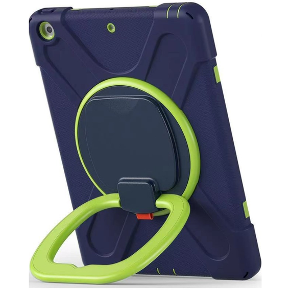 Детский чехол X-Armor для iPad 7/8/9 10.2 2021 / 2020 / 2019, Blue/Green