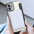 Откидной чехол для iPhone 11, RFID Wallet MagSafe CamShield, чёрный