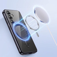 Чохол для Samsung Galaxy A16, Electro MagSafe, чорний + Скло на екран