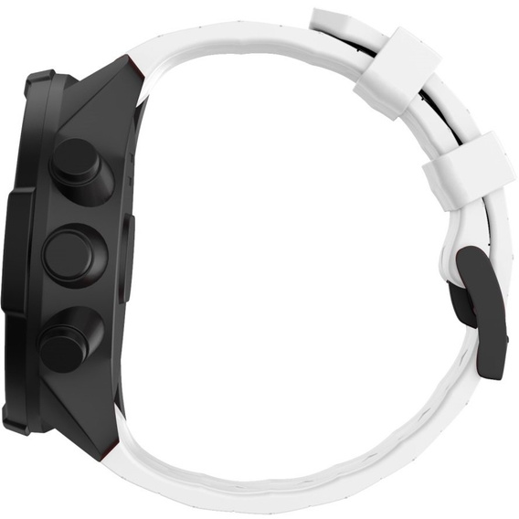 Силиконовый ремешок Rhombic Grain  до Suunto 9, White