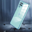 Чехол до Samsung Galaxy A12 / M12 / A12 2021, Electro heart, синий
