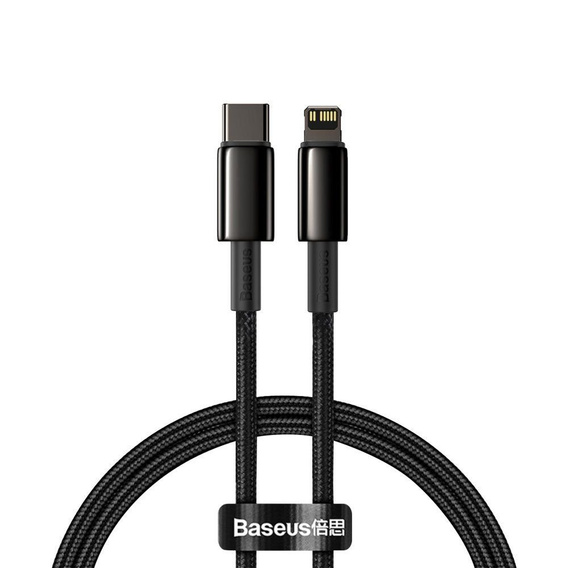 BASEUS Kaбель USB PD100W/QC3.0 Type-C 200cm - Grey/Black