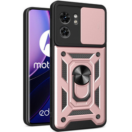 Чохол NOX Camera Slide Motorola Edge 40, CamShield Slide, рожевий rose gold