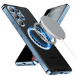 Захисний чохол для камери Samsung Galaxy S23 Ultra, CamShield MagSafe, прозорий / синій