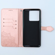 Чохол-книжка для Xiaomi 13T / 13T Pro, Mandala, рожевий rose gold