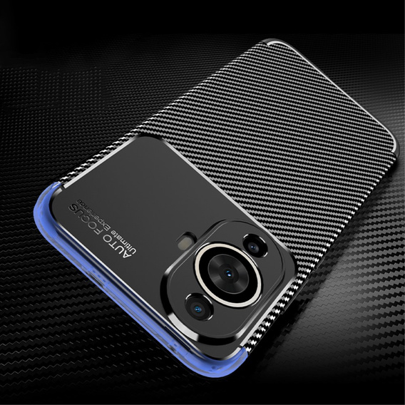 Чoхол до Huawei Nova 11, Carbon Gel, чорний