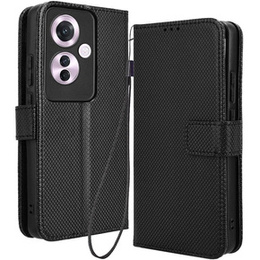 Чохол-книжка для Oppo Reno 11F 5G, Wallet Smart Magnet, чорний