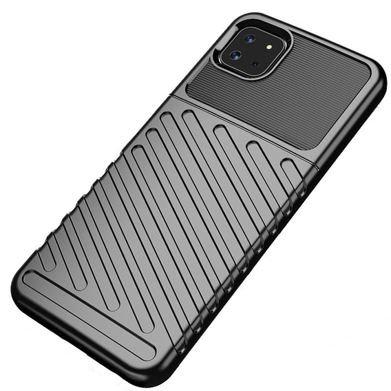 Чехол до Samsung Galaxy A22 / M22 4G / LTE, Thunder, чёрный
